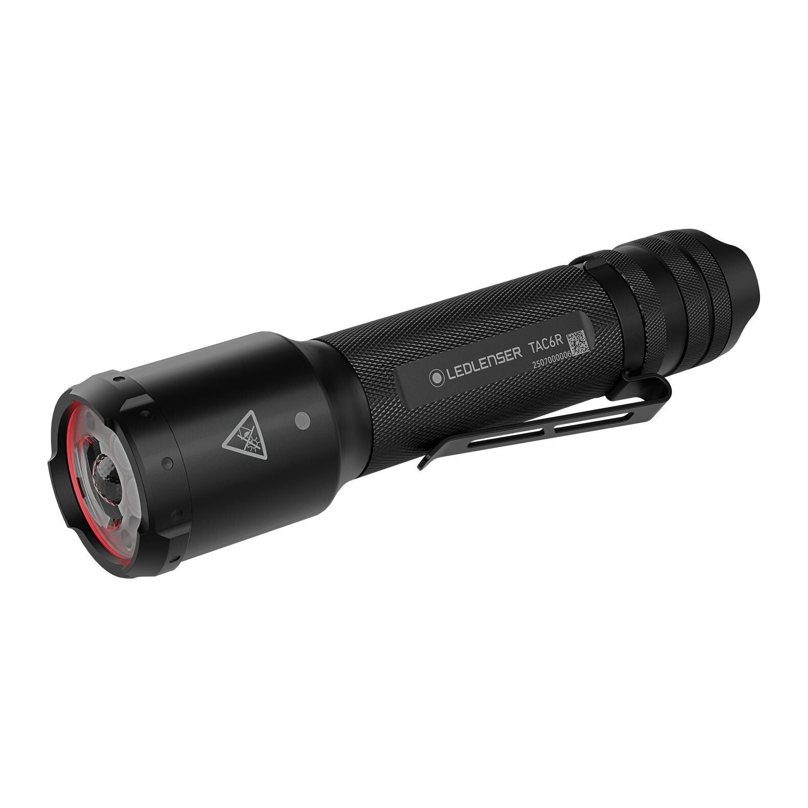 Rechargeable Tactical Flashlight, IP68 Waterproof – Ledlenser TAC6R