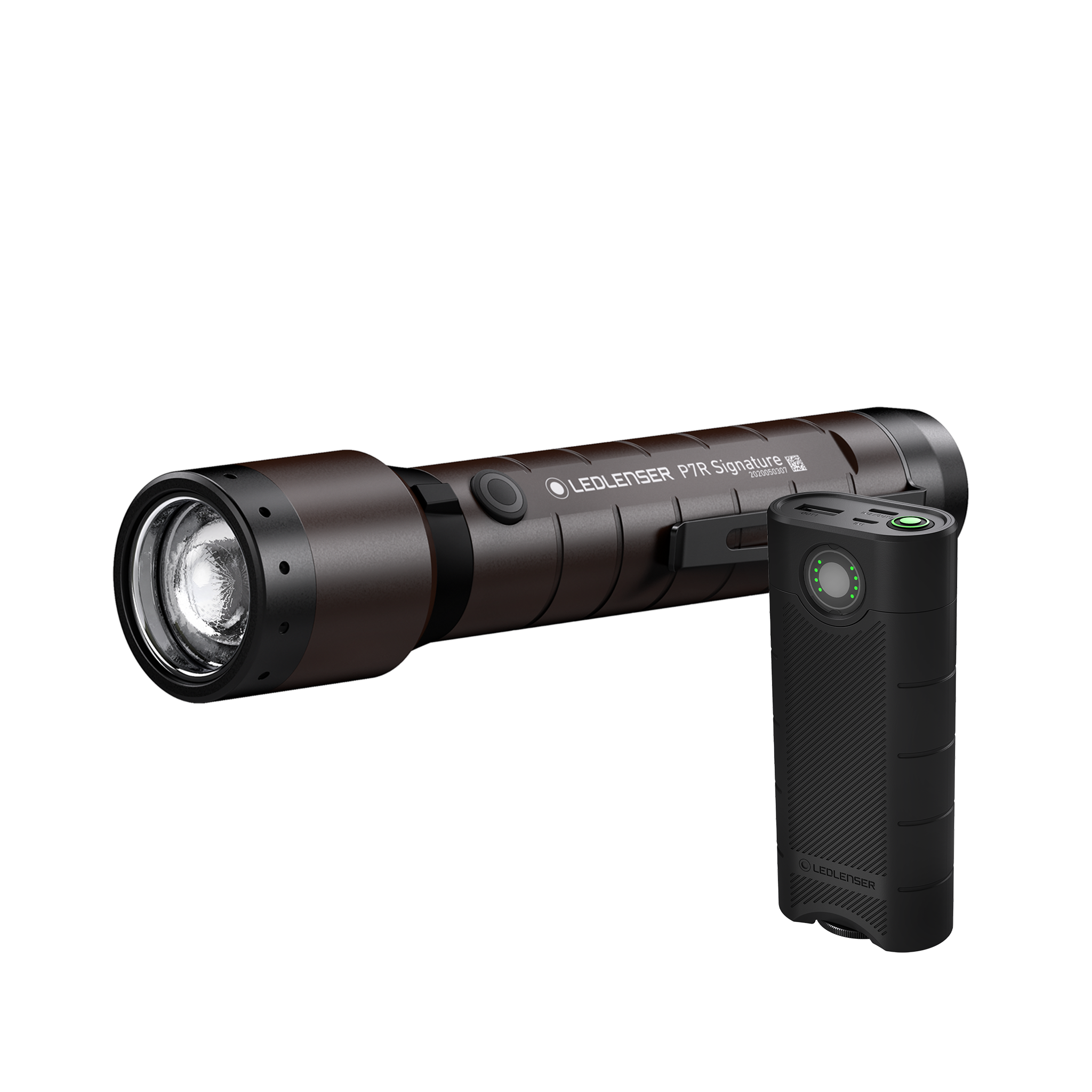 Ledlenser P7R Signature paired with the Flex10 Powerbank Ledlenser P7R Signature paired with the Flex10 Powerbank