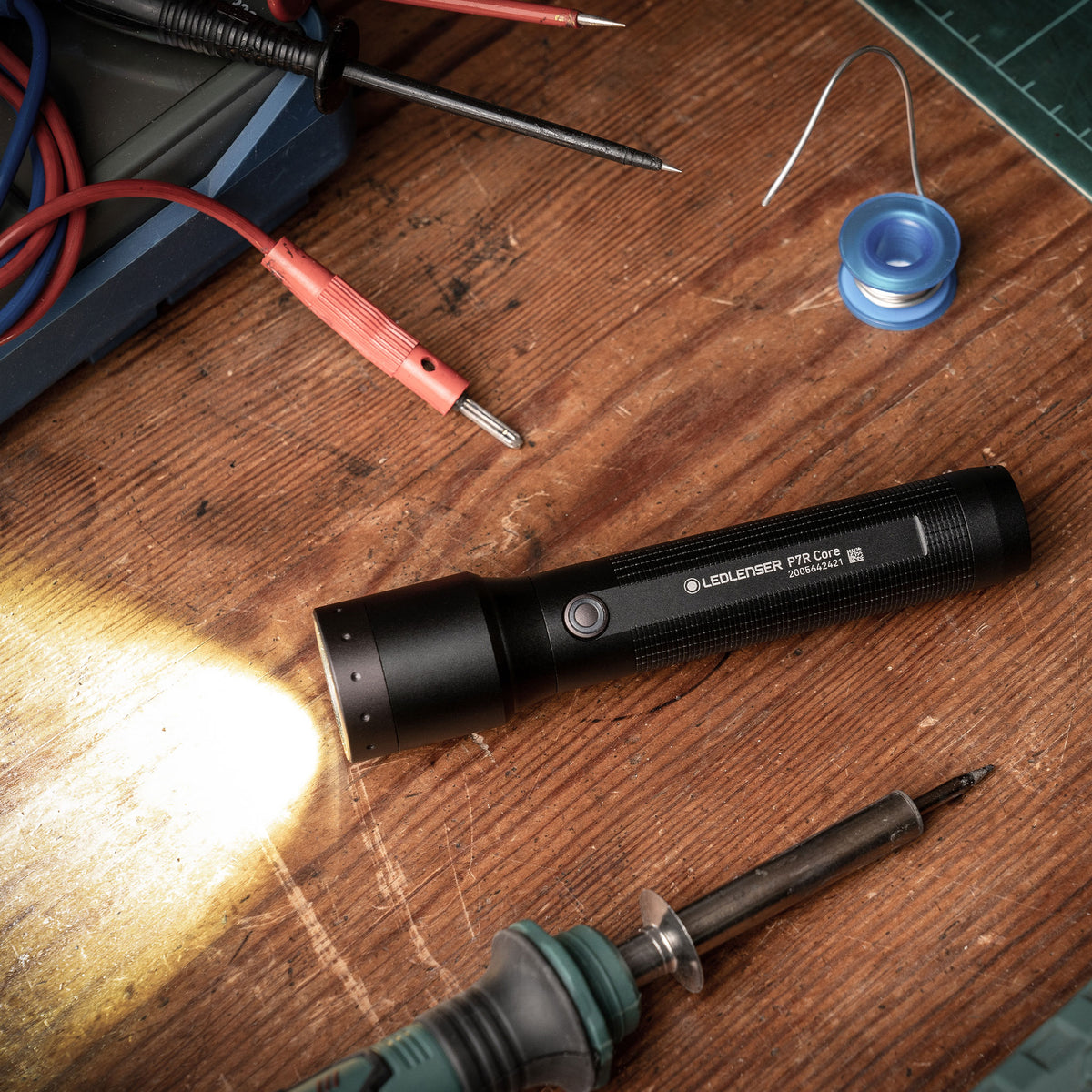 Ledlenser P7R Core Series Rechargeable Flashlight & Flex5 