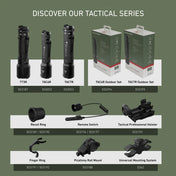 TAC7R Flashlight Tactical Outdoor Set
