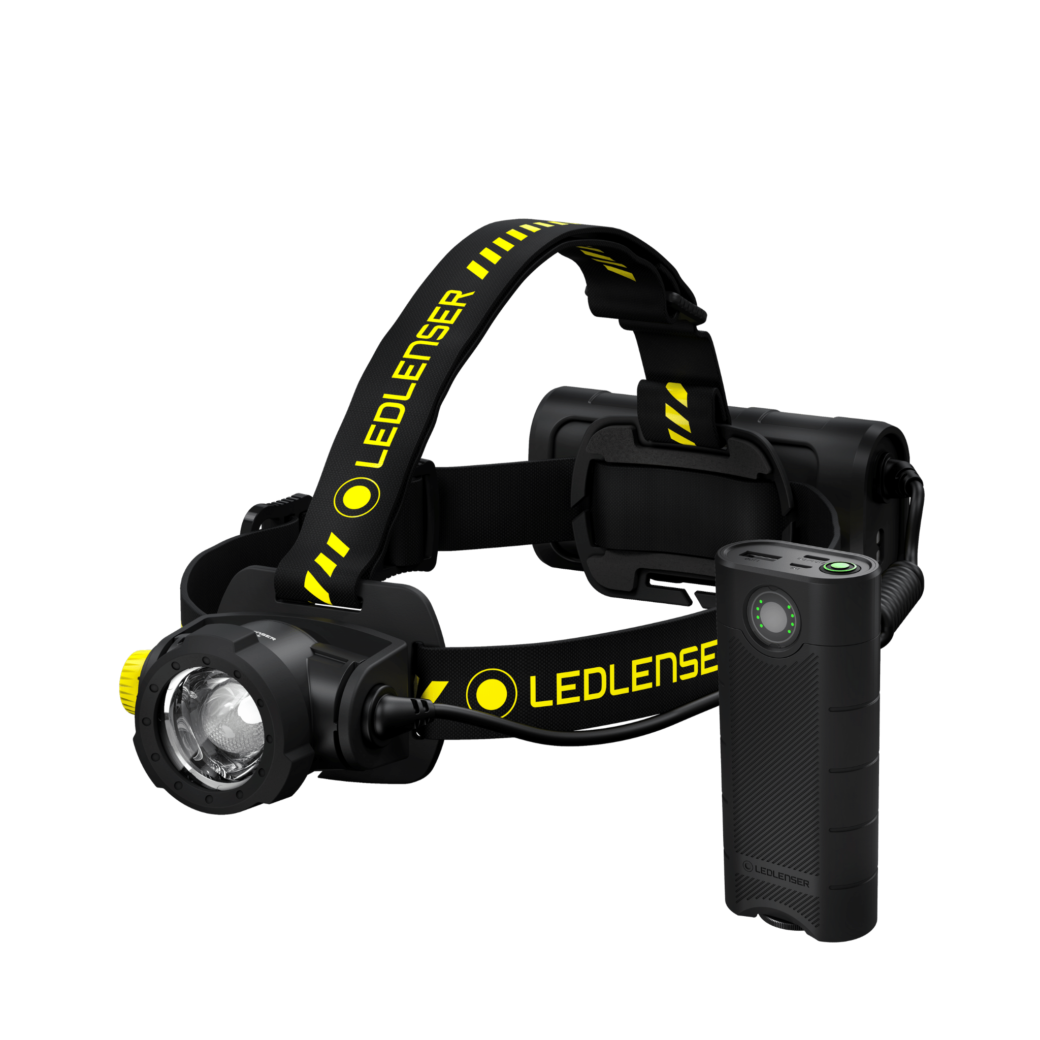 H15R Work Headlamp and Flex10 Powerbank-Ledlenser USA