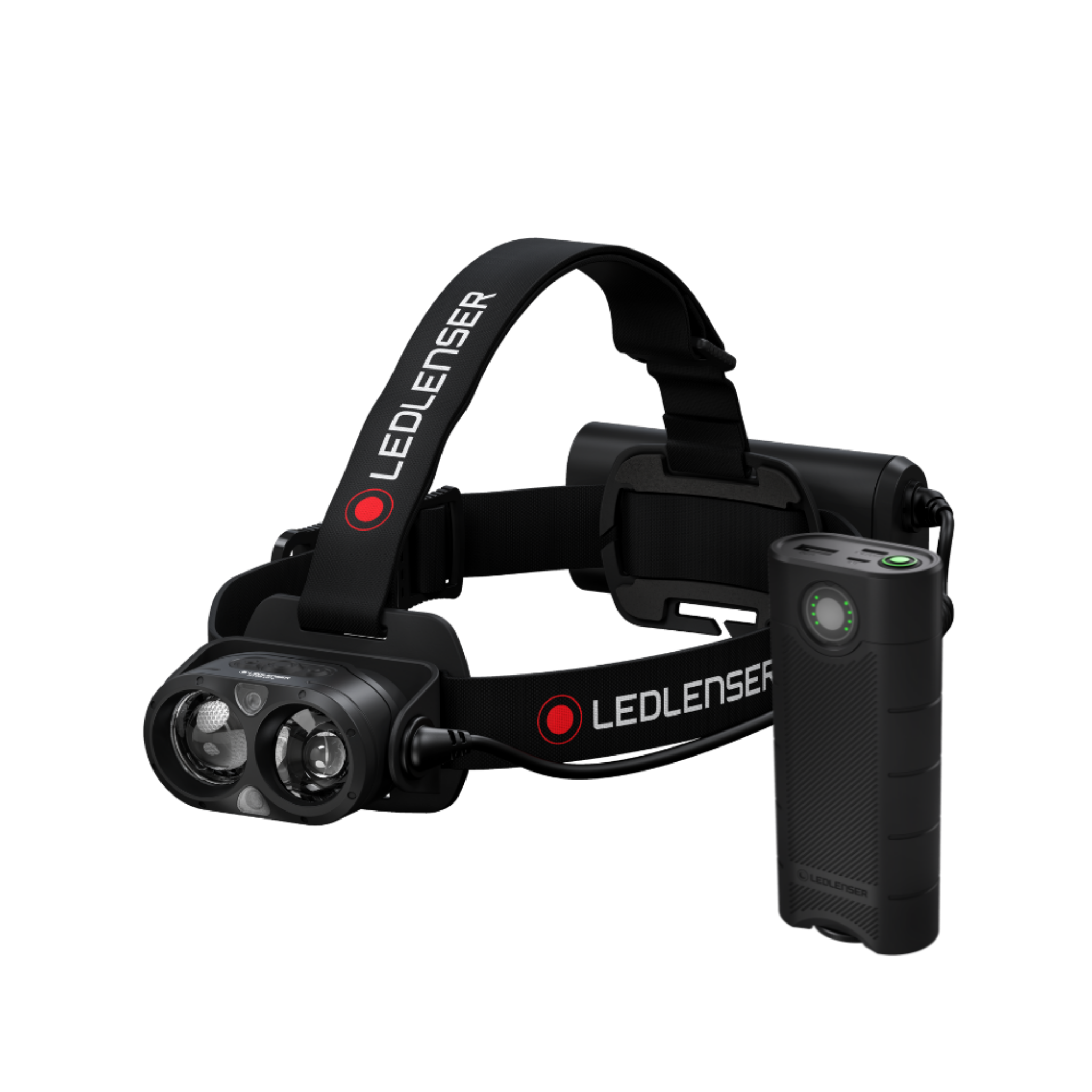H19R Core Headlamp and Flex10 Powerbank-Ledlenser USA