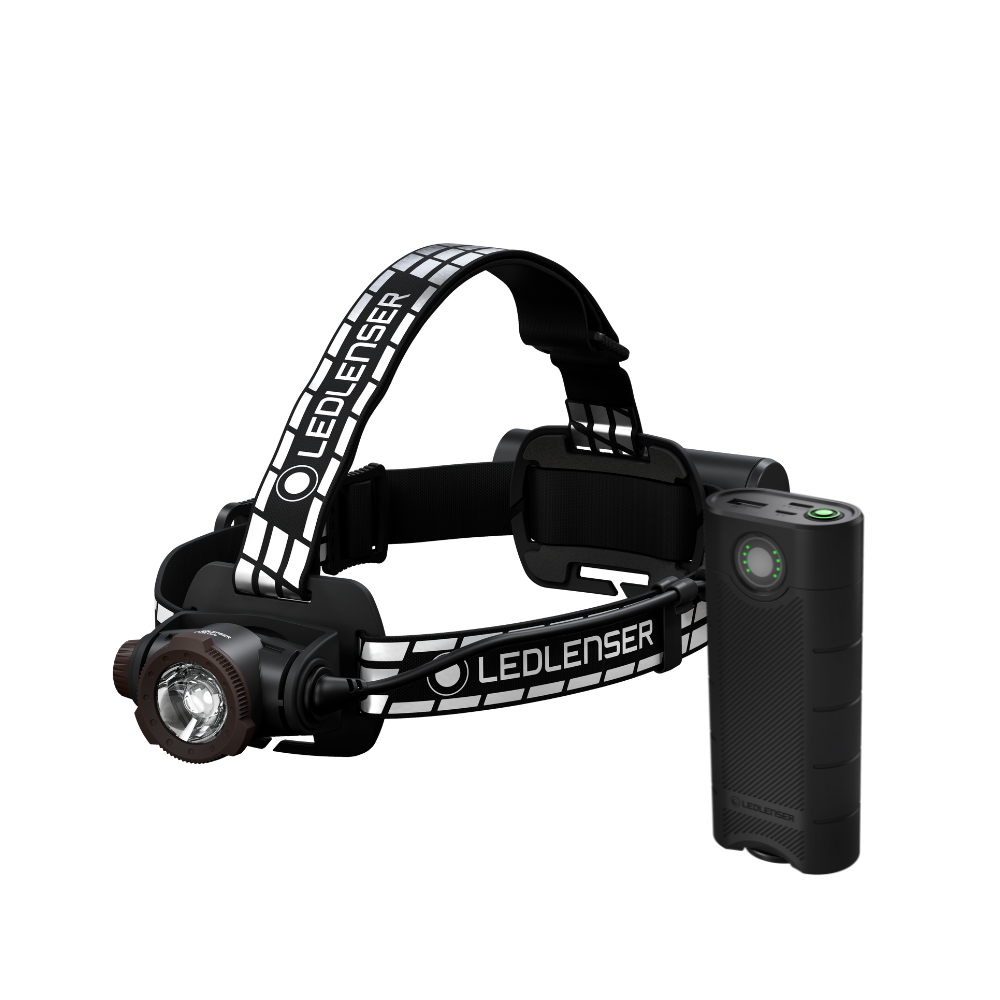 Ledlenser H7R Signature Series Rechargeable Headlamp with the