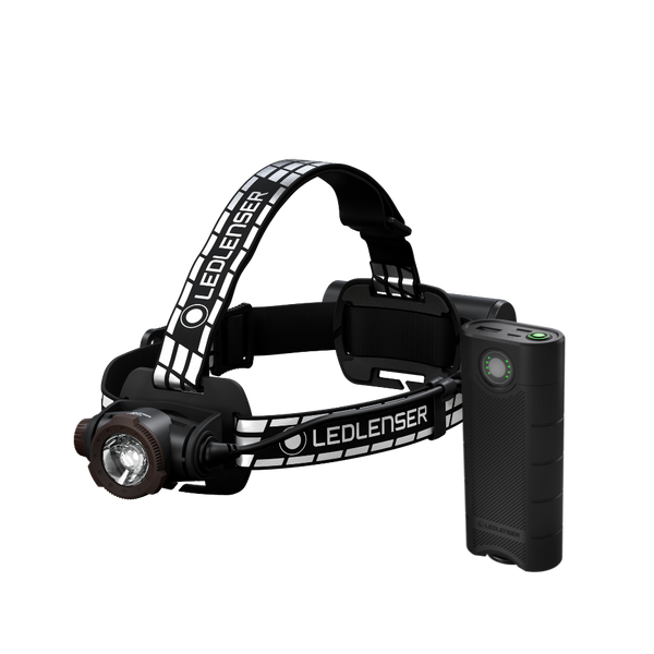 Ledlenser H7R Signature Series Rechargeable Headlamp with the