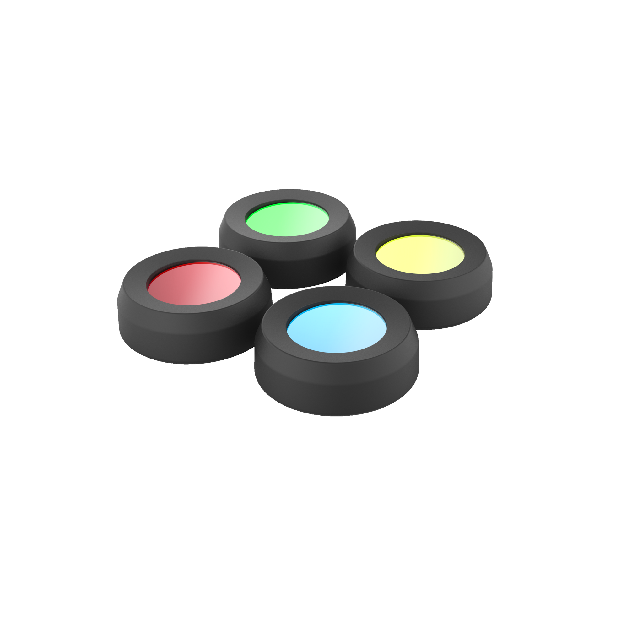 Color Filter Set 36mm | Suits MH10 and H8R Headlamps-Ledlenser USA