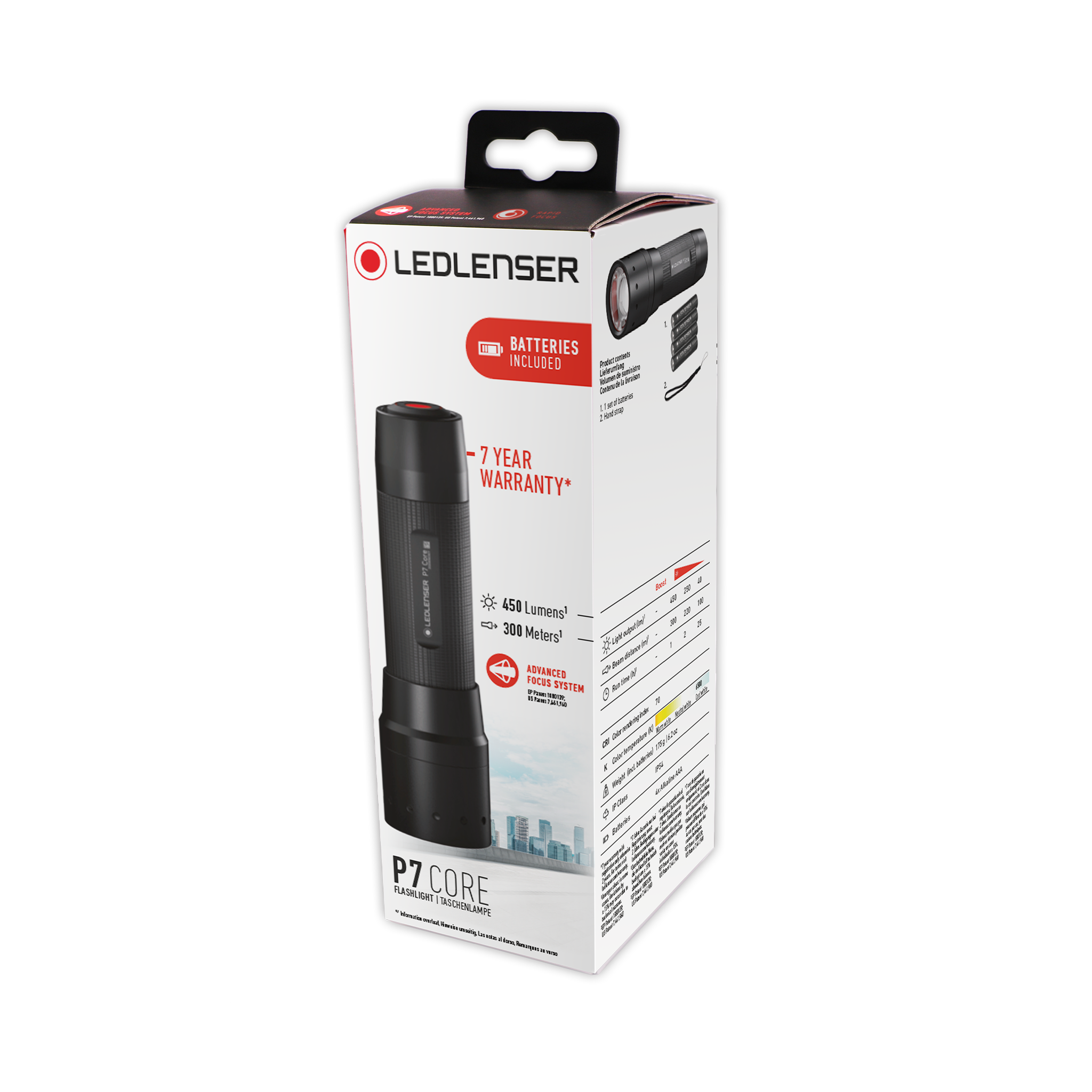P7 Core Flashlight-Ledlenser USA
