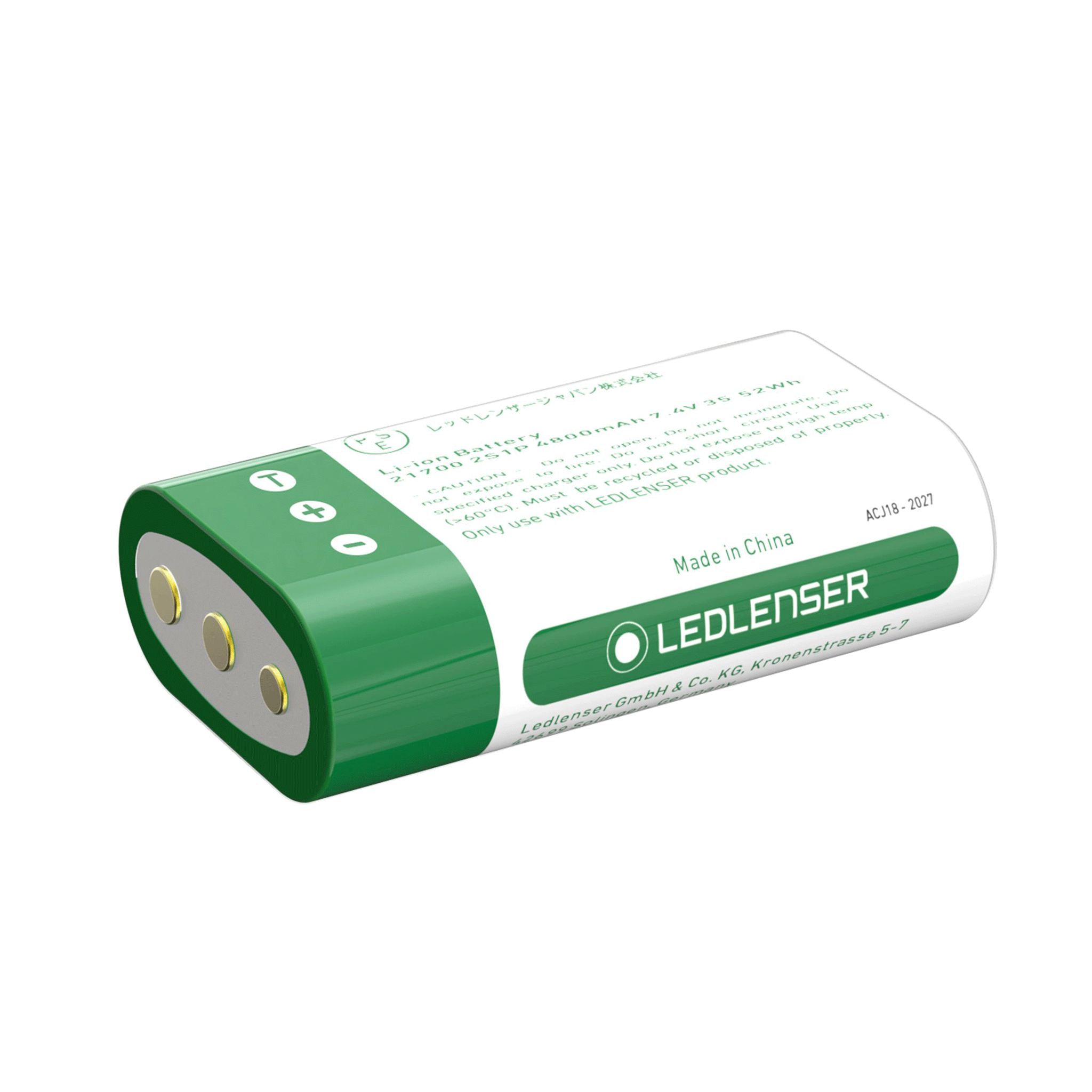 2 x 21700 Li-ion Rechargeable Battery | Suits H15R Core 2 x 21700 Li-ion Rechargeable Battery | Suits H15R Core